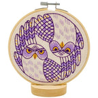 Kit de broderie de chouettes des terriers