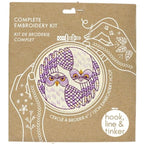 Kit de broderie de chouettes des terriers