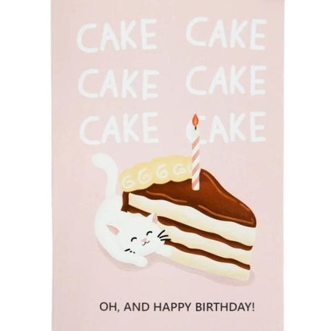Cake Birthday Card