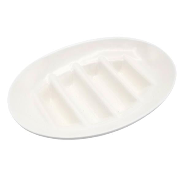 Porte-Savon en Céramique - Blanc