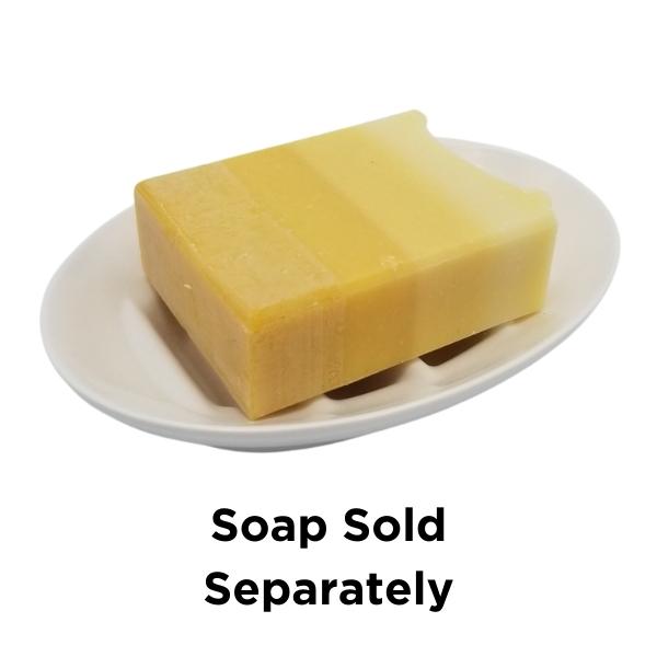 Ceramic Soap Dish - White