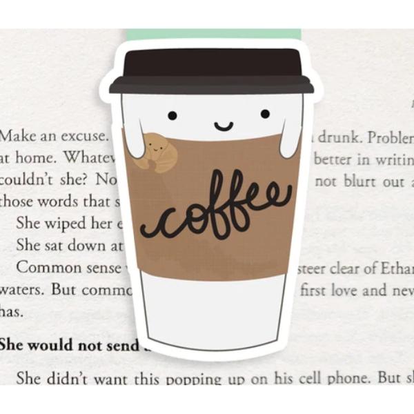 Café - Marque-page magnétique géant