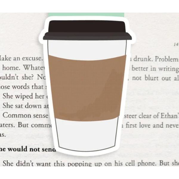 Café - Marque-page magnétique géant