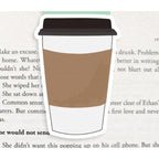 Café - Marque-page magnétique géant