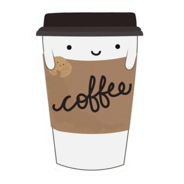 Café - Marque-page magnétique géant