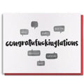 Congratufuckinglations Card - Maker House Co.