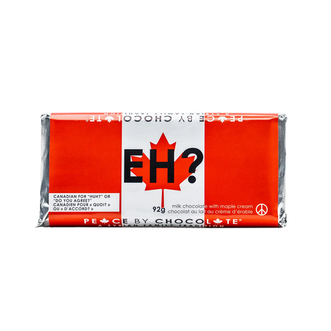 Canadian Sayings Milk Chocolate w/ Maple Bar - EH?