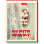 Creepy Santa Christmas Cards - Boxed Set of 6