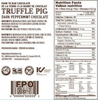 Porcinet à la Truffe Unique - Chocolat Noir à la Menthe Poivrée