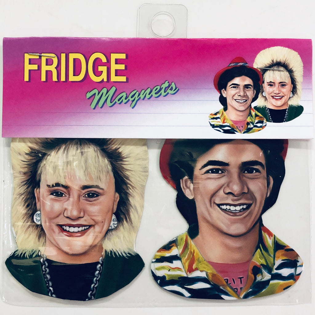 The set of two magnets for Joey and Spike from the show 'Degrassi'.