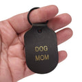 Leather Key Chain - Dog Mom