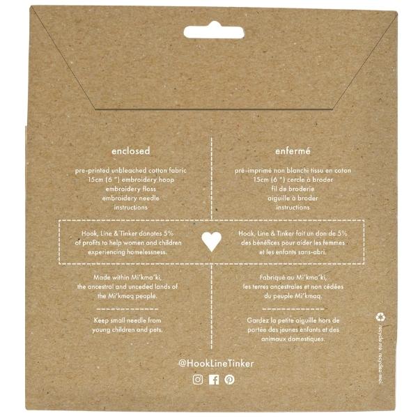 Kit de broderie de hibou de scie