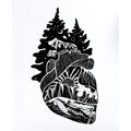 Forest Heart Print (5" x 7")