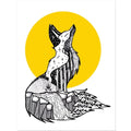 Fox Moon Print (5" x 7")