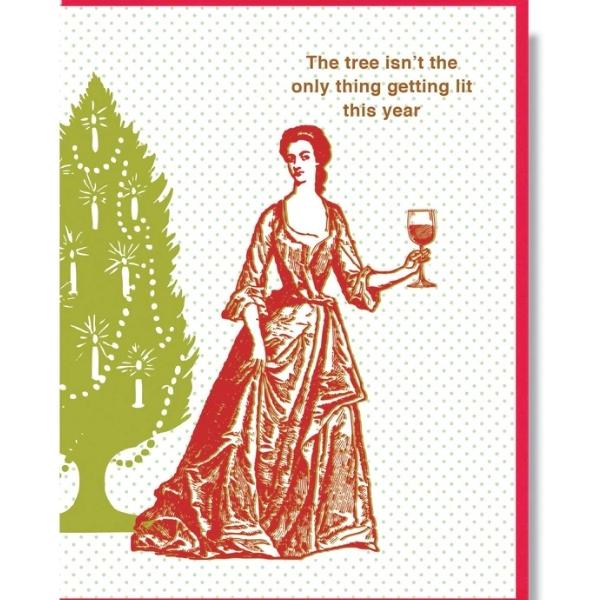 Getting Lit Christmas Card