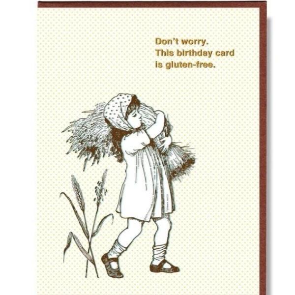 Gluten-Free Birthday Card