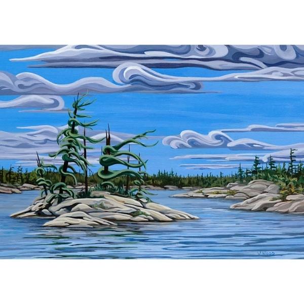 Heaven On the Hangdog Channel 1008 Piece Puzzle