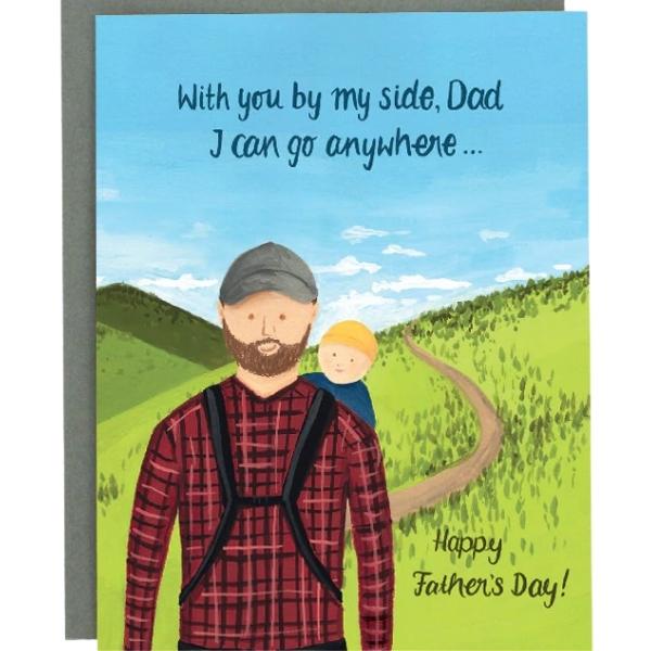 Hiking Father's Day Card
