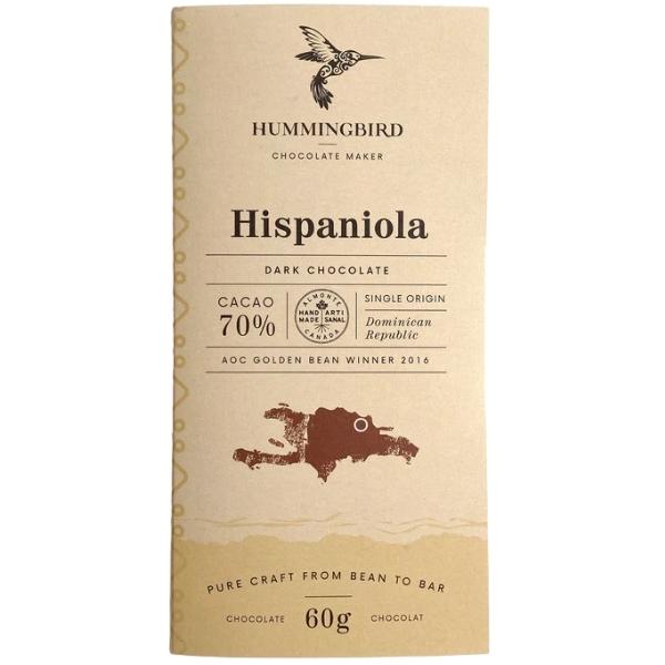 Hispaniola 70% Chocolate Bar