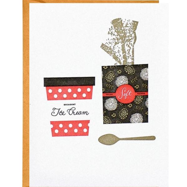 Ice Cream Sympathy Card (Final Sale) - Maker House Co.