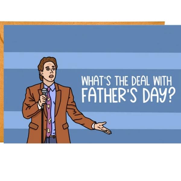 Jerry Seinfeld Father's Day Card