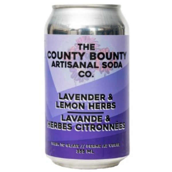 Lavender Lemon Herb Soda
