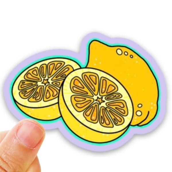 Lemons Vinyl Sticker