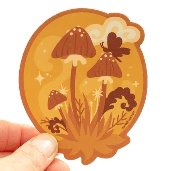 Magic Mushroom Vinyl Sticker