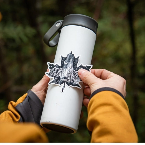 Maple Leaf Vinyl Sticker