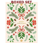 Merry Christmas Berries Card - Boxed Set of 8