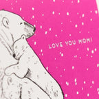 Mom Polar Bear Card