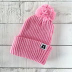 Tuque de luge pour enfants - Rose