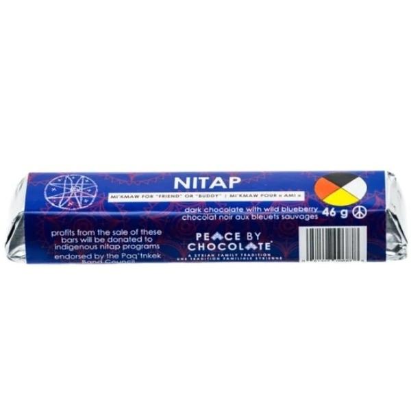 Nitap Chocolate Bar - Dark Chocolate w/ Wild Blueberry