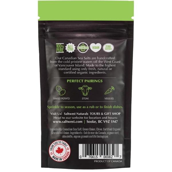 Green Onion & Chive Infused Sea Salts