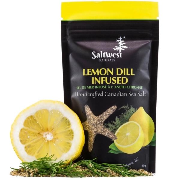 Lemon Dill Infused Sea Salts