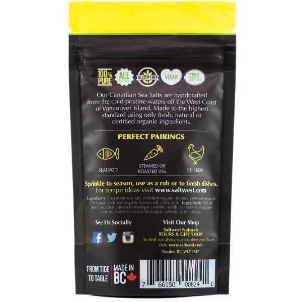 Lemon Dill Infused Sea Salts