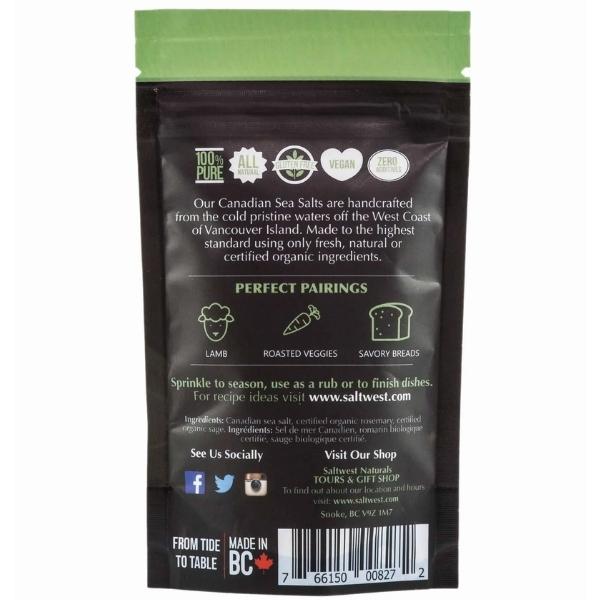 Rosemary Sage Infused Sea Salts