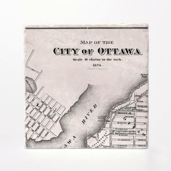 Ottawa Map Coasters