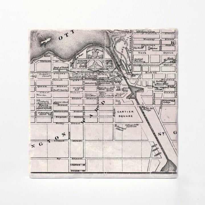 Ottawa Map Coasters