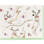 Carte de Noël incroyablement étonnante