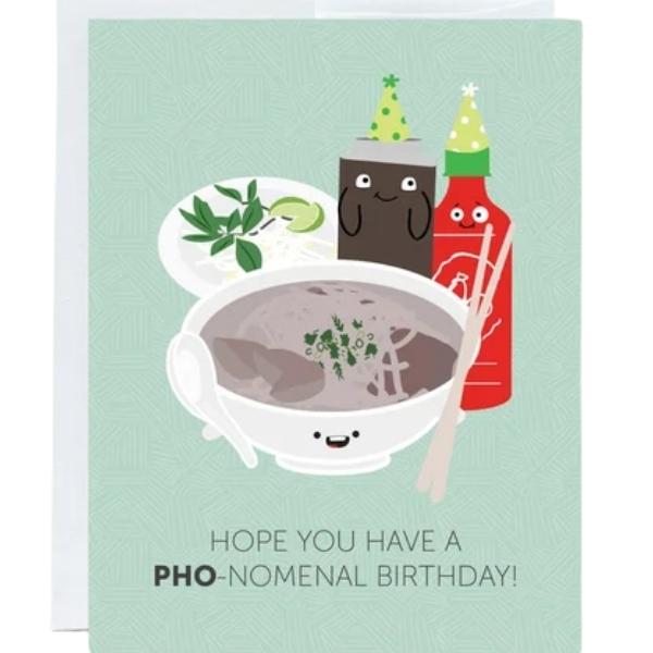 Pho-nomenal Birthday Card