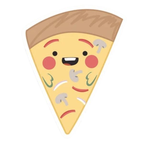 Pizza - Marque-page magnétique géant