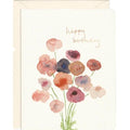 Poppies Birthday Card