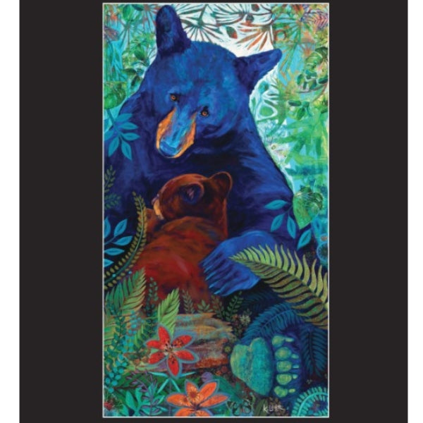 Rainforest Repose Bear Card