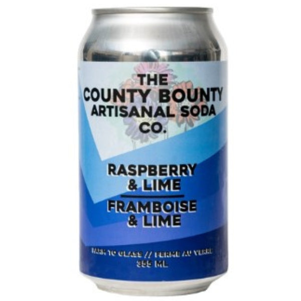 Raspberry and Lime Soda