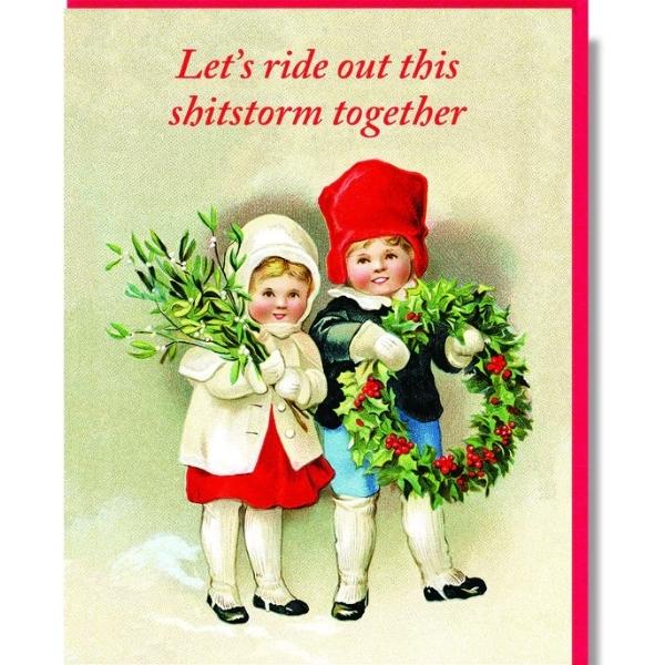 Carte Ride Out This Shitstorm - Coffret de 6