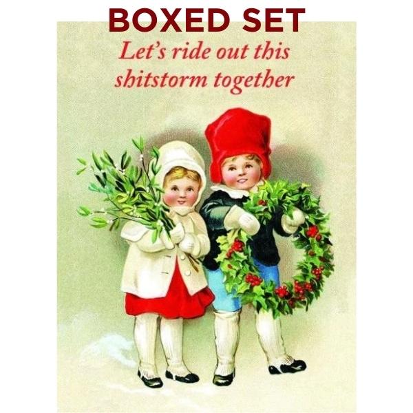 Carte Ride Out This Shitstorm - Coffret de 6