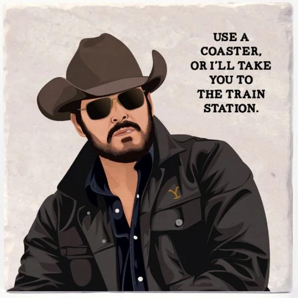 Rip Wheeler - Train Station Coaster