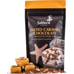 Chocolat au caramel salé et sels de mer