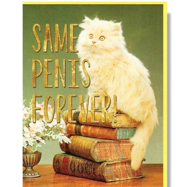 Same Penis Forever Card